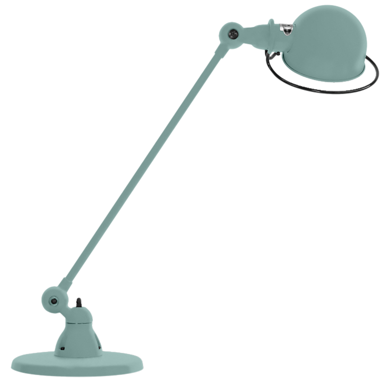 Loft Desk Lamp D6000 - Jielde - Table + Task - Glossy - Olive Green - RAL6003 - HORNE