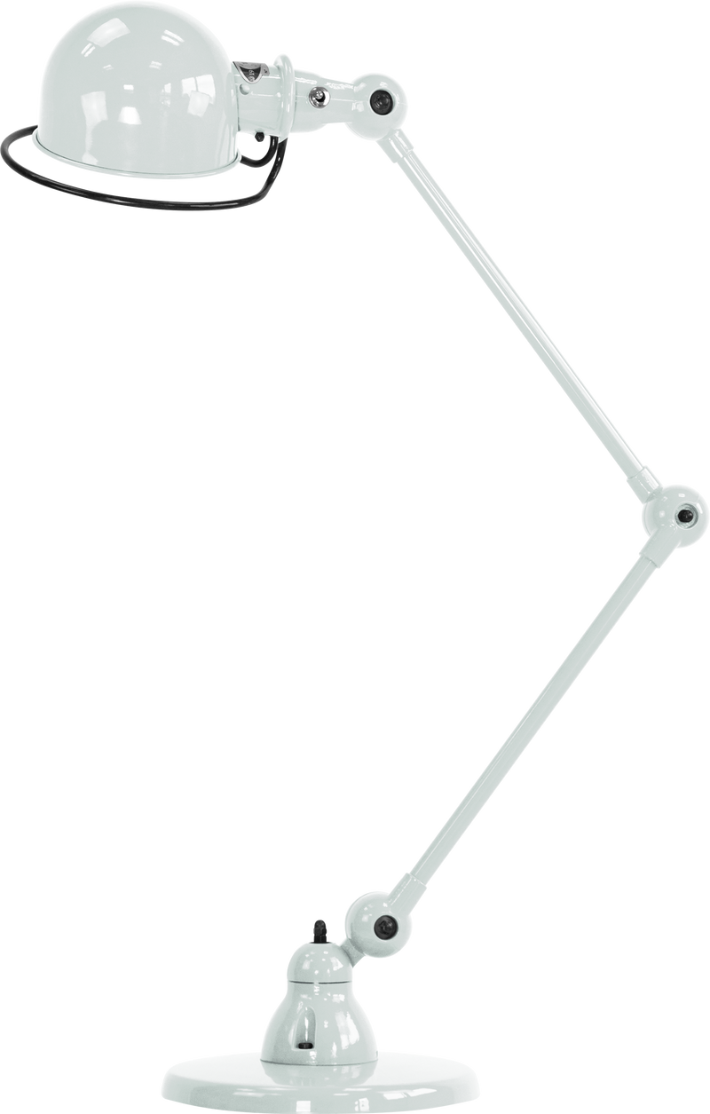 Loft Desk Lamp - D6440 - Jielde - Table + Task - Glossy - Chrome - HORNE