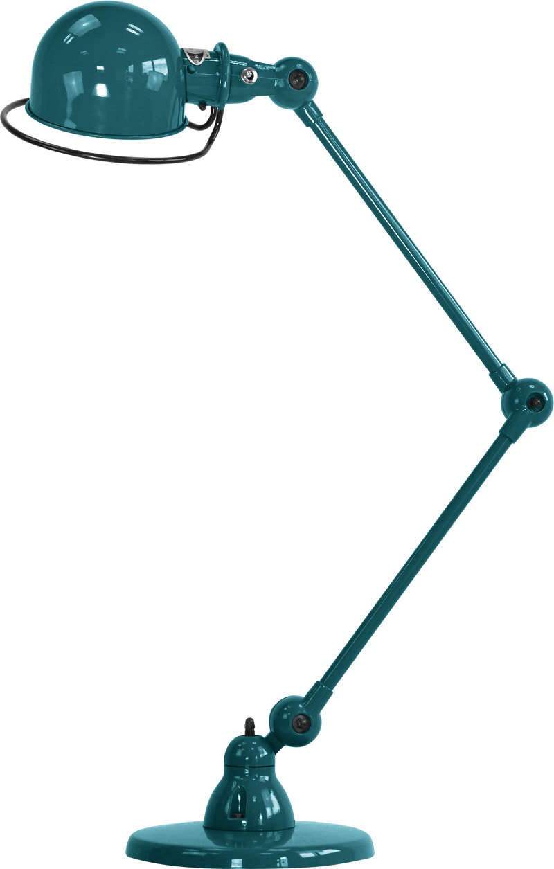 Loft Desk Lamp - D6440 - Jielde - Table + Task - Glossy - Chrome - HORNE