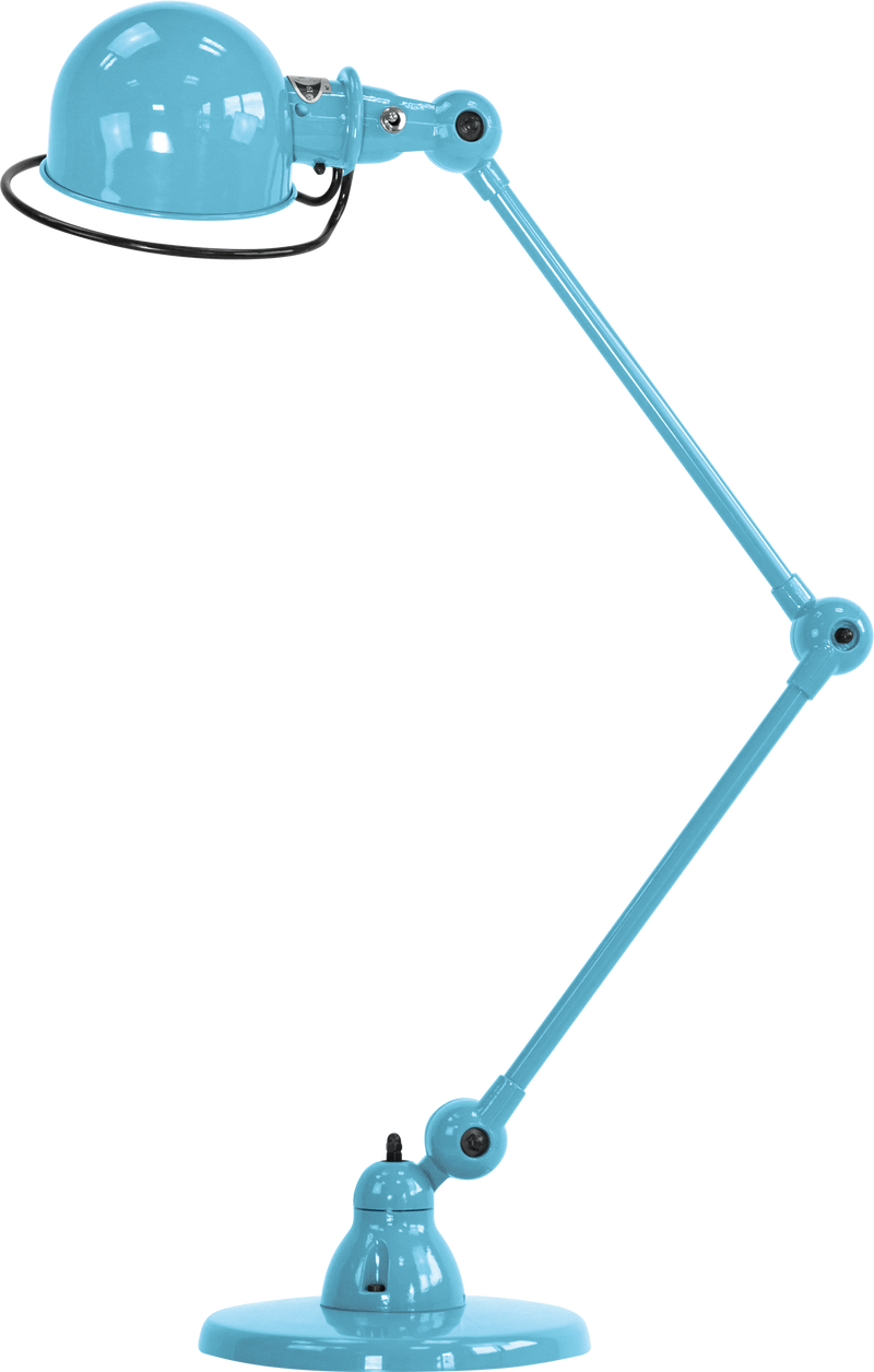 Loft Desk Lamp - D6440 - Jielde - Table + Task - Glossy - Chrome - HORNE