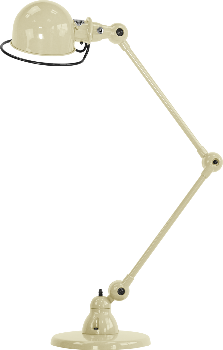 Loft Desk Lamp - D6440 - Jielde - Table + Task - Glossy - Ivory - RAL1015 - HORNE
