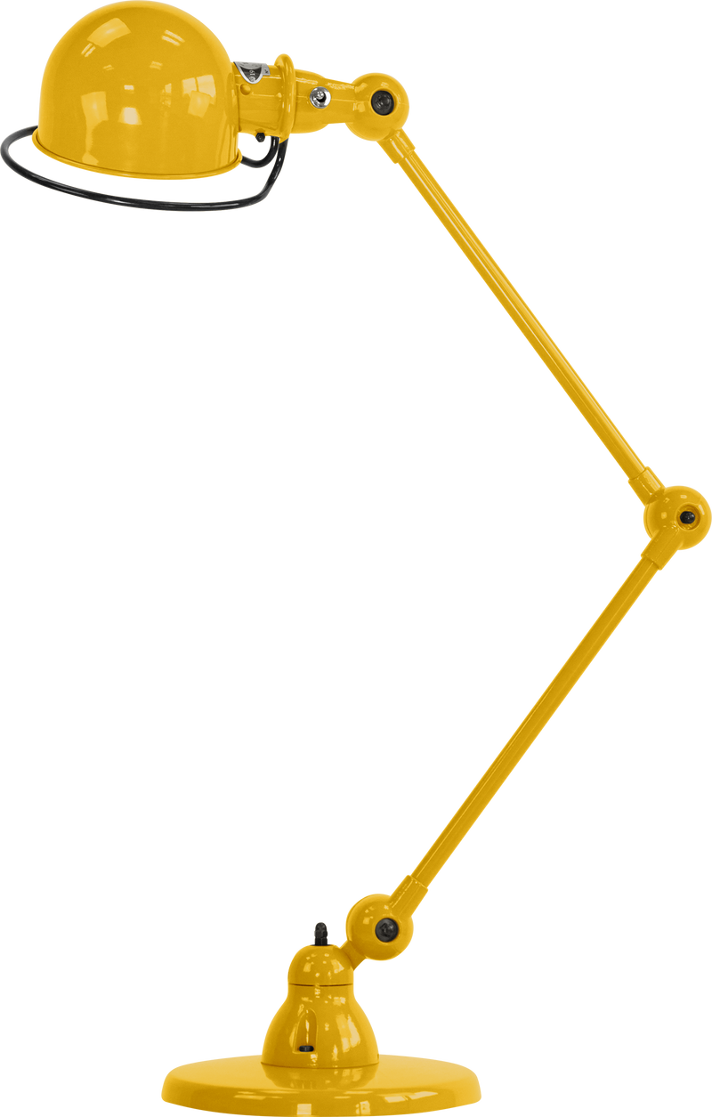 Loft Desk Lamp - D6440 - Jielde - Table + Task - Glossy - Chrome - HORNE