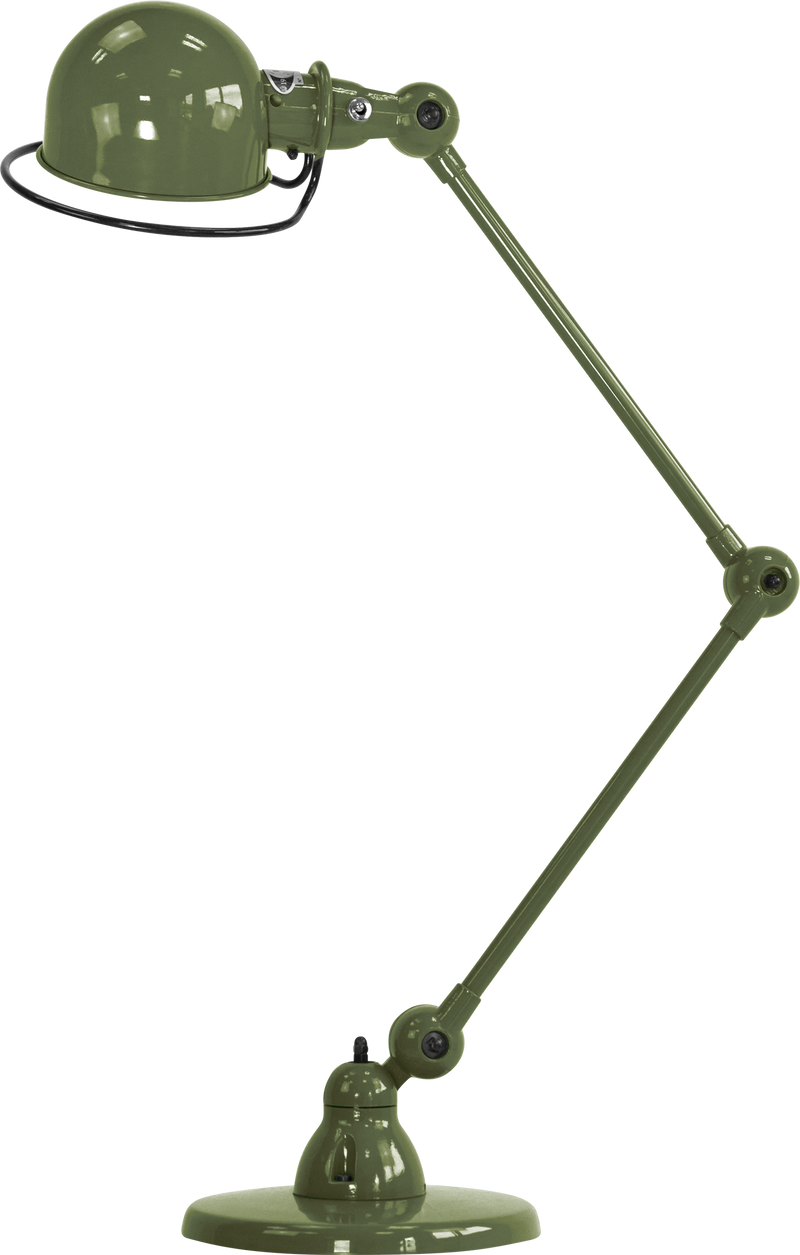 Loft Desk Lamp - D6440 - Jielde - Table + Task - Glossy - Chrome - HORNE