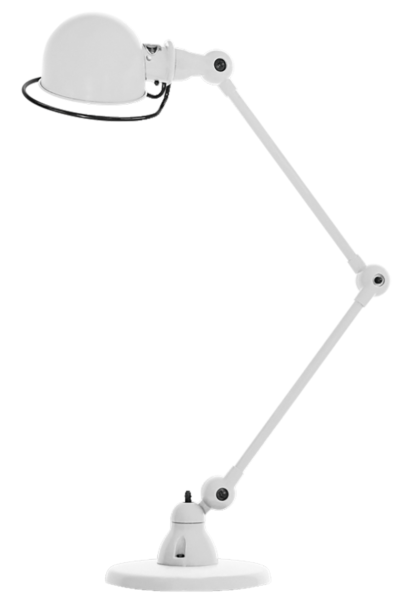 Loft Desk Lamp - D6440 - Jielde - Table + Task - Glossy - Chrome - HORNE