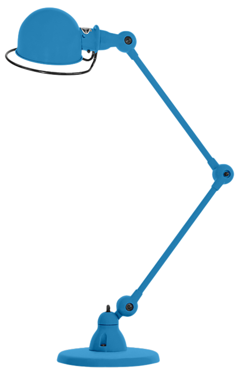 Loft Desk Lamp - D6440 - Jielde - Table + Task - Glossy - Chrome - HORNE