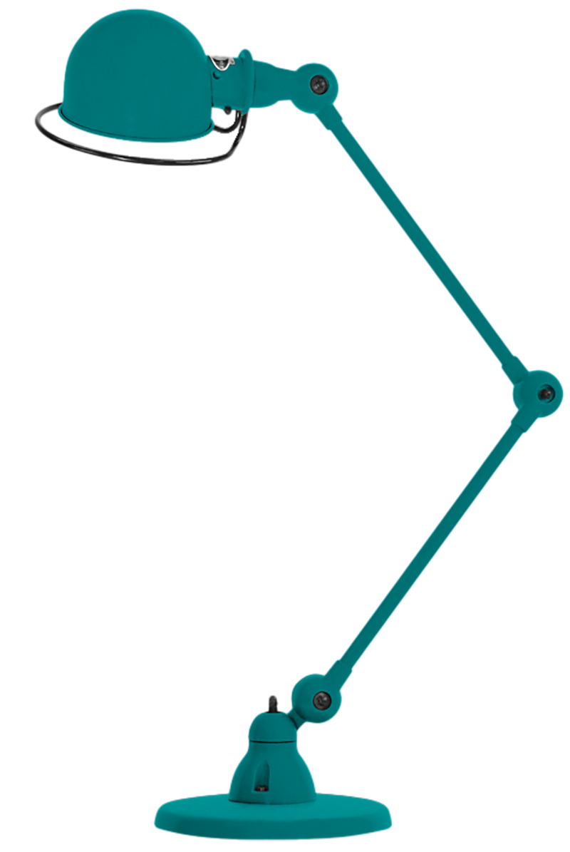 Loft Desk Lamp - D6440 - Jielde - Table + Task - Glossy - Chrome - HORNE