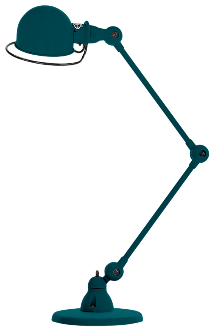 Loft Desk Lamp - D6440 - Jielde - Table + Task - Matte - Ocean Blue - RAL5020 - HORNE