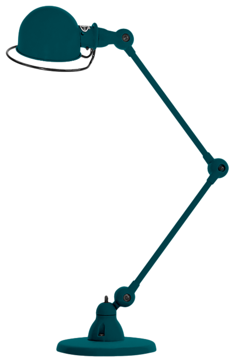 Loft Desk Lamp - D6440 - Jielde - Table + Task - Glossy - Chrome - HORNE