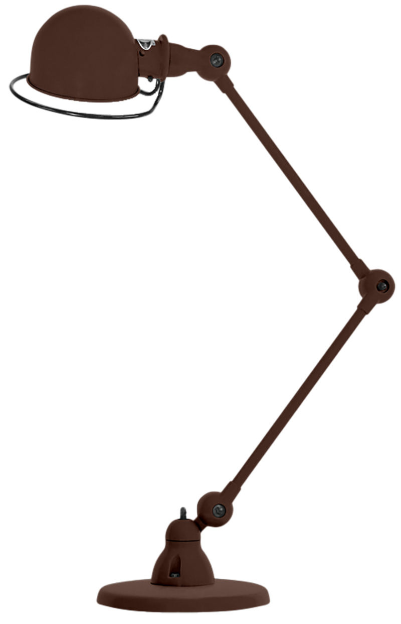 Loft Desk Lamp - D6440 - Jielde - Table + Task - Glossy - Chrome - HORNE