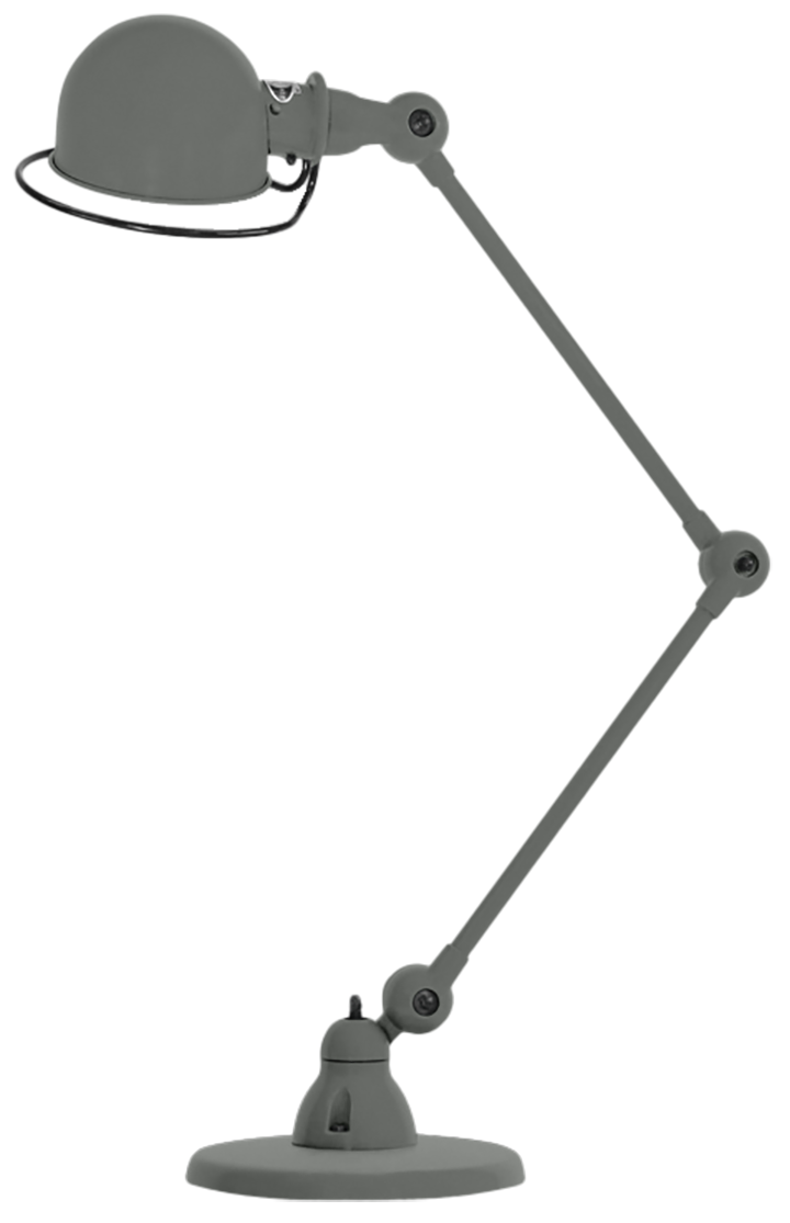 Loft Desk Lamp - D6440 - Jielde - Table + Task - Glossy - Chrome - HORNE