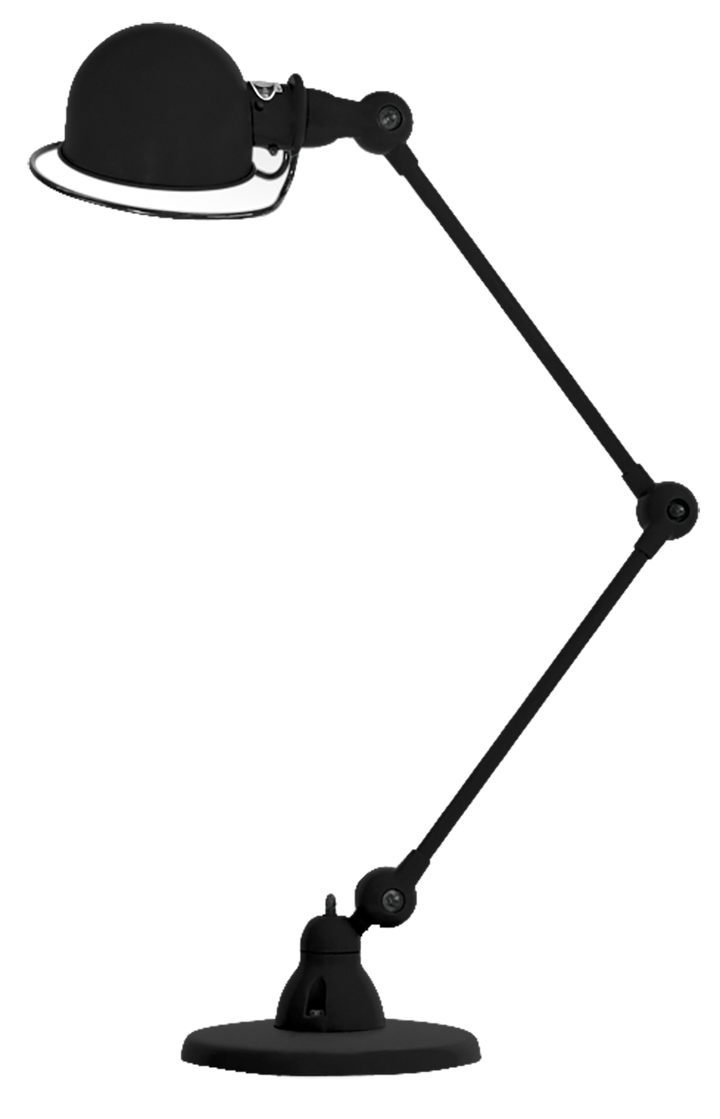 Loft Desk Lamp - D6440 - Jielde - Table + Task - Matte - Black - RAL9011 - HORNE