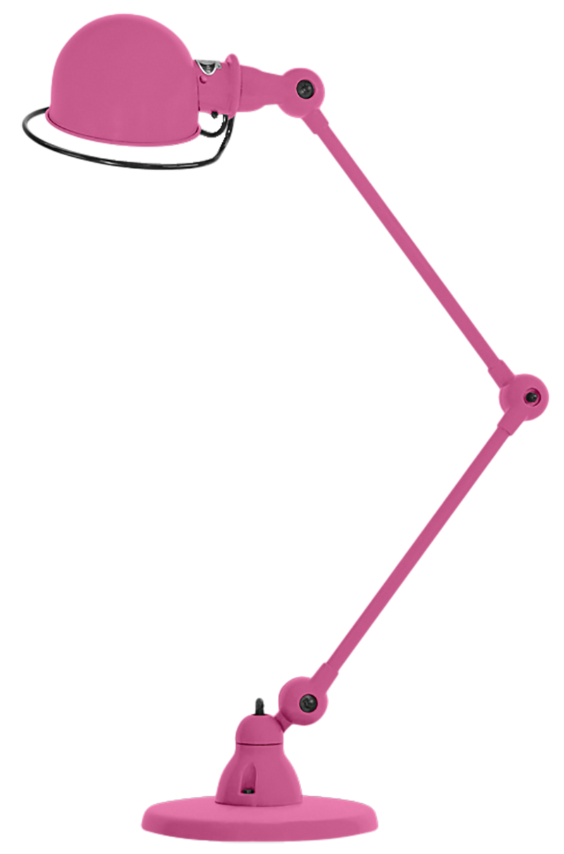 Loft Desk Lamp - D6440 - Jielde - Table + Task - Glossy - Chrome - HORNE