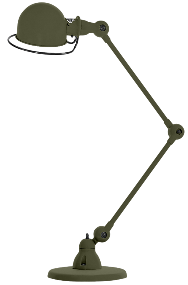 Loft Desk Lamp - D6440 - Jielde - Table + Task - Glossy - Chrome - HORNE