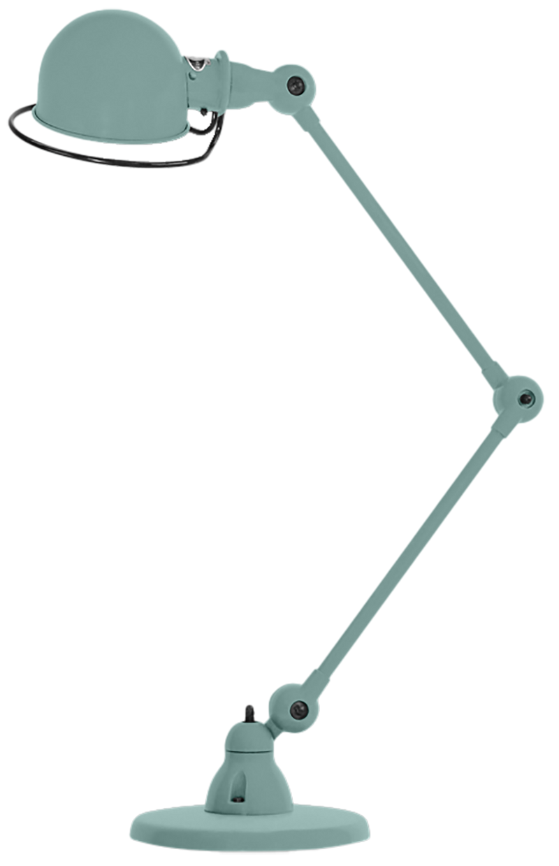 Loft Desk Lamp - D6440 - Jielde - Table + Task - Glossy - Chrome - HORNE