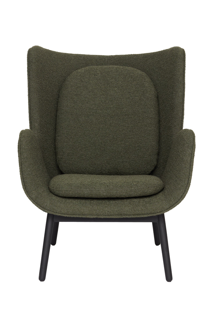 Enclose Armchair - Fogia - Chairs - Barnum - Pine - Black - HORNE