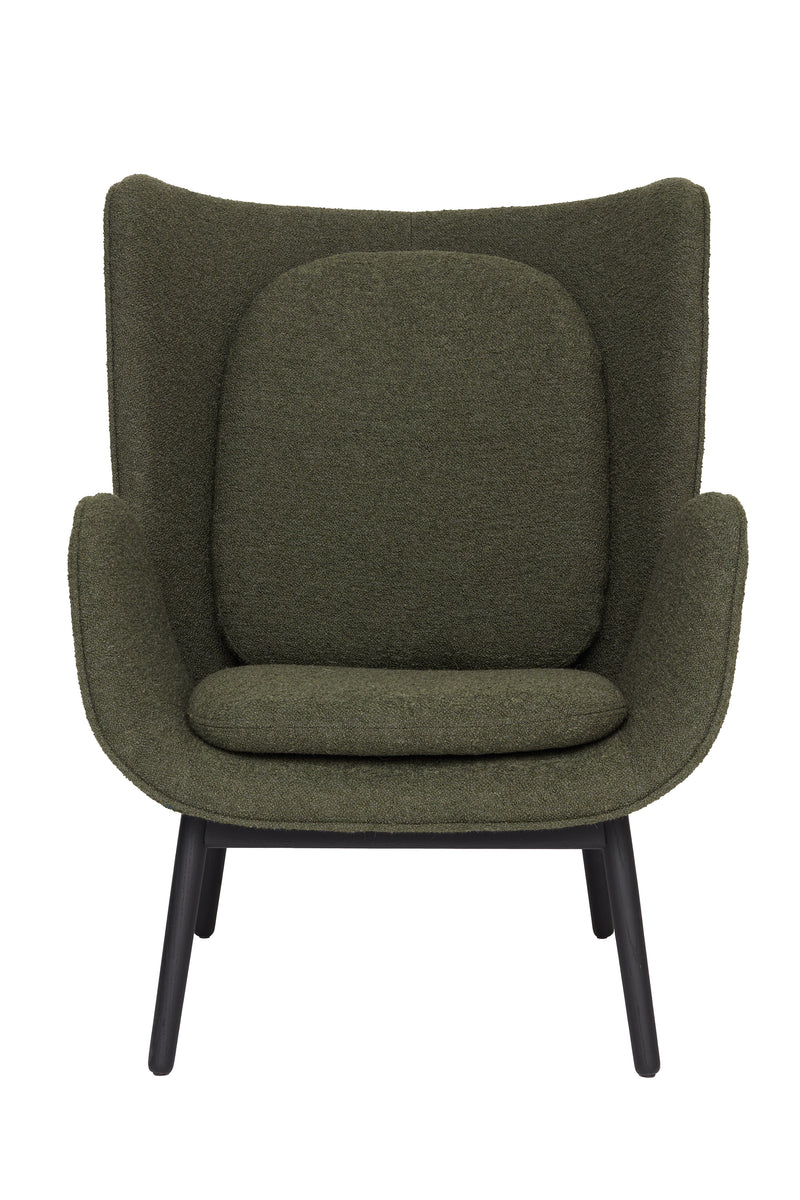 Enclose Armchair - Fogia - Chairs - Barnum - Pine - Black - HORNE
