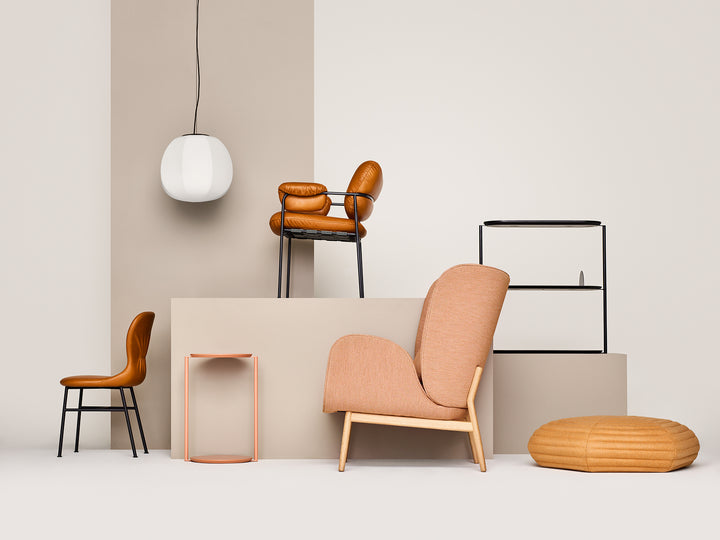 Enclose Armchair - Fogia - Chairs - Barnum - Pine - Black - HORNE