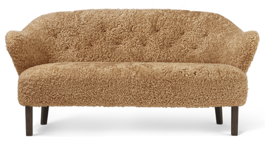 Ingeborg Sofa - Sheepskin - Audo Copenhagen - Sofas - Honey - Smoked Oak - HORNE