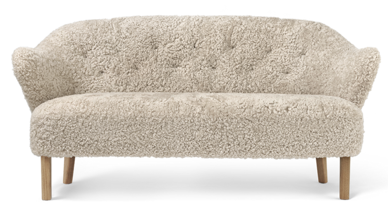 Ingeborg Sofa - Sheepskin - Audo Copenhagen - Sofas - Moonlight - Natural Oak - HORNE