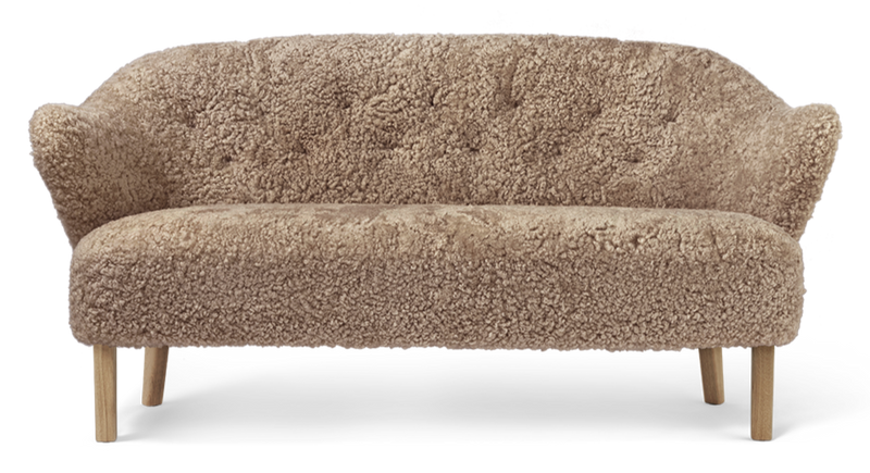 Ingeborg Sofa - Sheepskin - Audo Copenhagen - Sofas - Moonlight - Natural Oak - HORNE