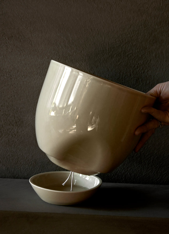 Hydrous Planter - Audo Copenhagen - Planters - 7.9" - Ashen - HORNE