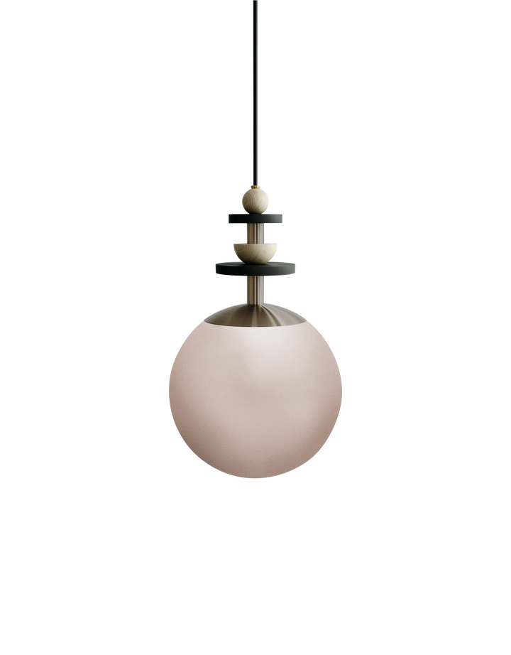 Maru Pendant - Antique Brass