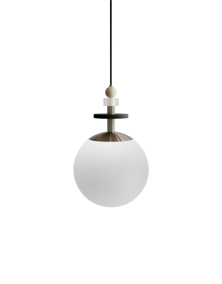 Maru Pendant - Antique Brass