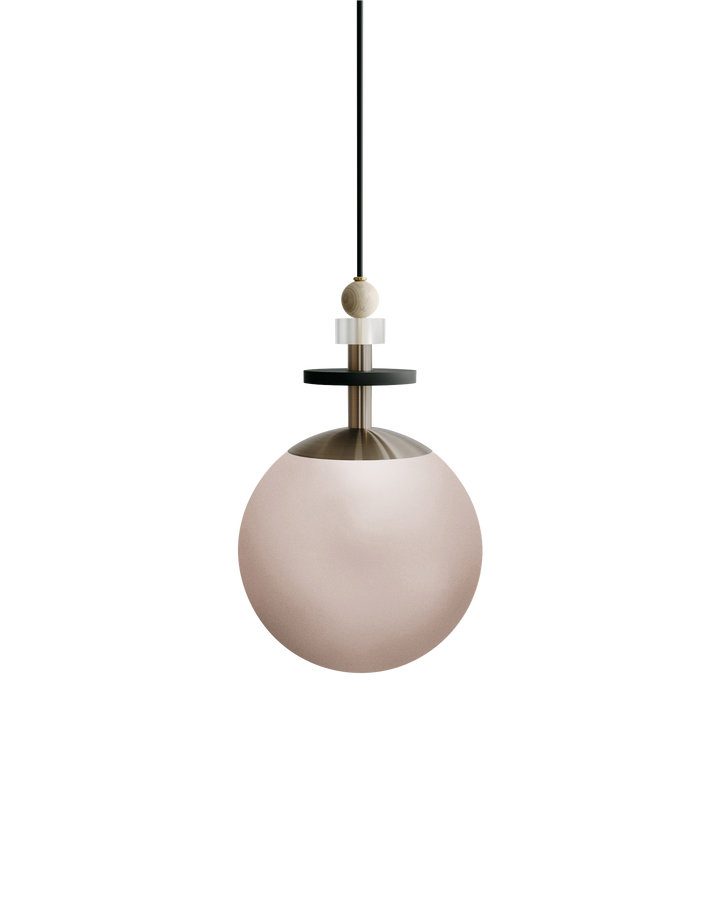 Maru Pendant - Antique Brass