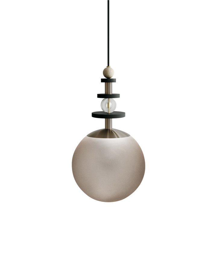 Maru Pendant - Antique Brass