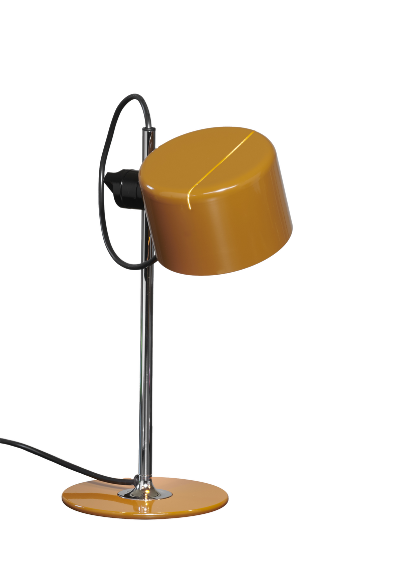 Mini Coupé Table Lamp - Oluce - Table + Task - Anodic Bronze - HORNE