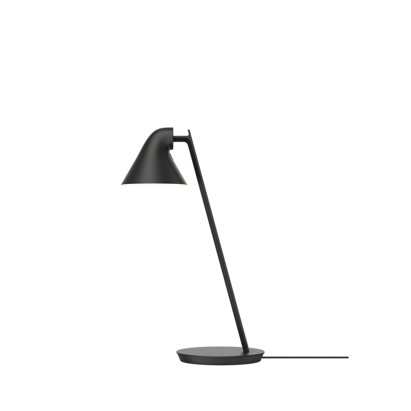 NJP Mini Table Lamp - Louis Poulsen - Table + Task - Black - HORNE