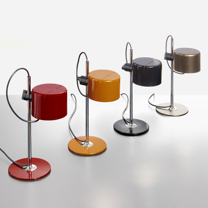 Mini Coupé Table Lamp - Oluce - Table + Task - Anodic Bronze - HORNE