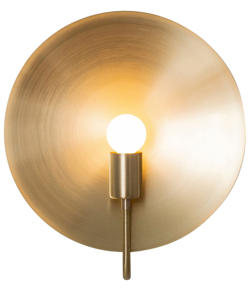 Helios - ADA Sconce - Workstead - Wall Sconces - Hewn Brass - HORNE