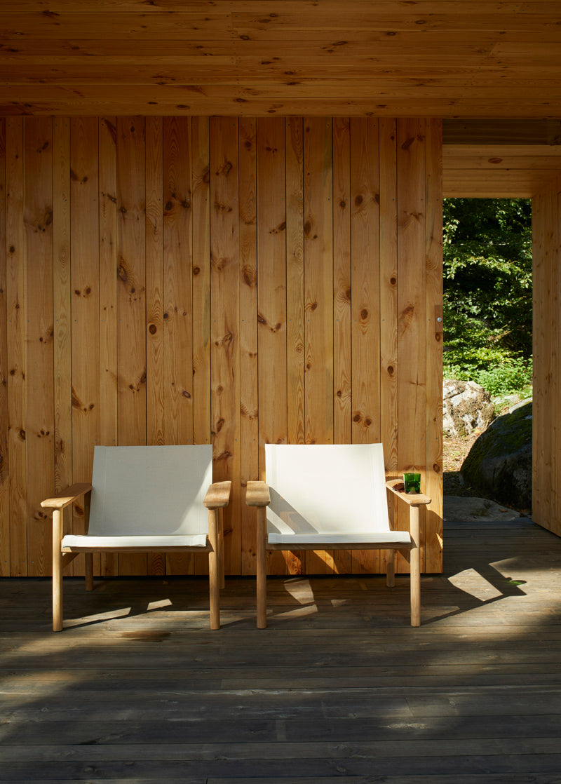 Pelagus Lounge Chair - Skagerak by Fritz Hansen - Outdoor Furniture - Add Cushion - HORNE