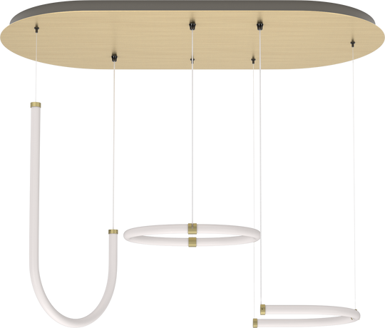 Unseen Pendant System - Petite Friture - Pendants - Triple Pendant System - HORNE