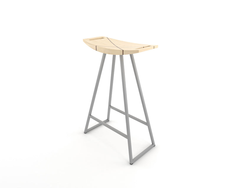 Roberts Counter Stool - Tronk - Stools + Benches + Ottomans - Walnut - Green - HORNE