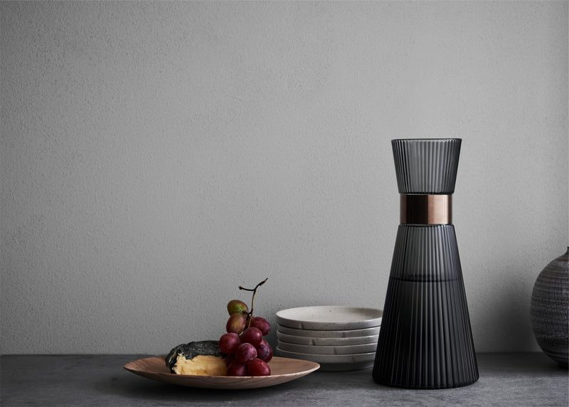 Grand Cru Water Carafe Smoke - Rosendahl - Carafes + Pitchers - HORNE