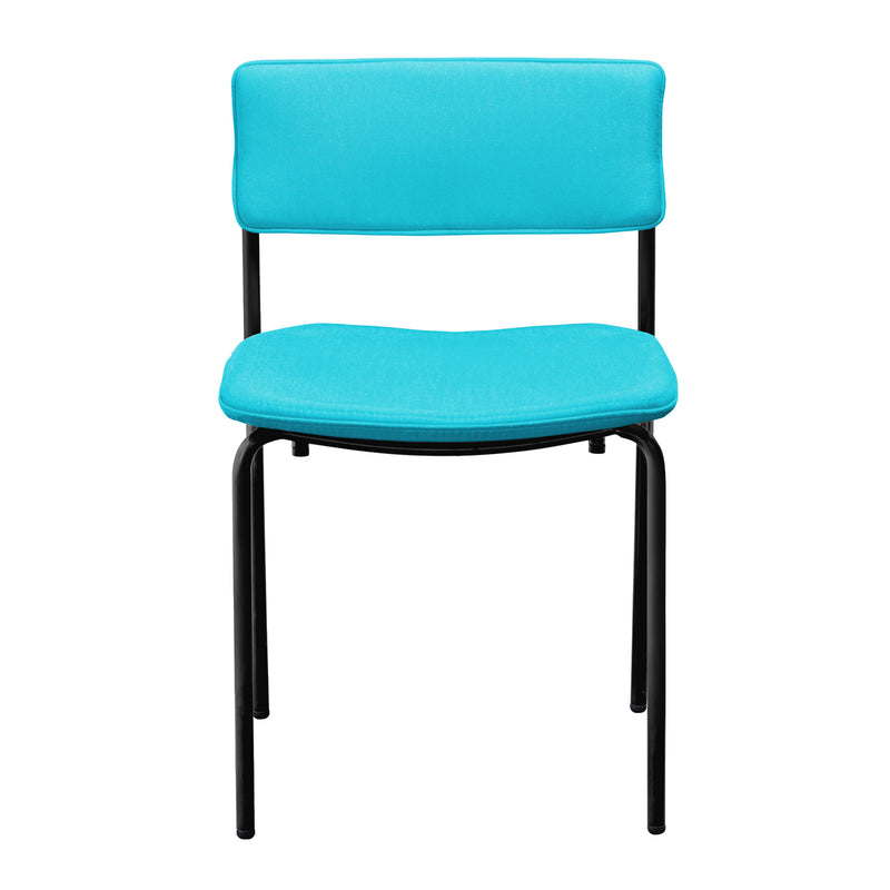 The Rachel Chair - Set of 2 - Bend Goods - Chairs - Black - Add Teal Seat Pad - HORNE