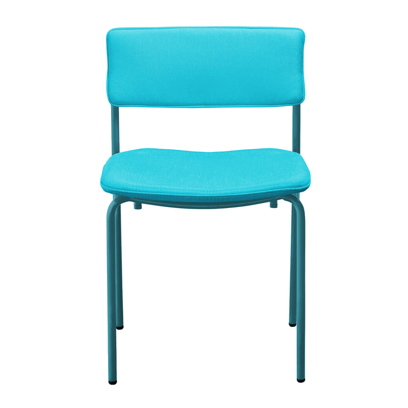 The Rachel Chair - Set of 2 - Bend Goods - Chairs - Black - Add Teal Seat Pad - HORNE