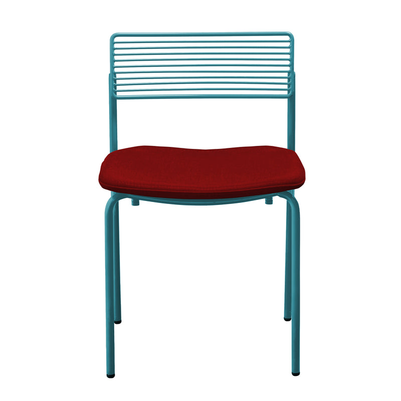 The Rachel Chair - Set of 2 - Bend Goods - Chairs - Black - Add Teal Seat Pad - HORNE