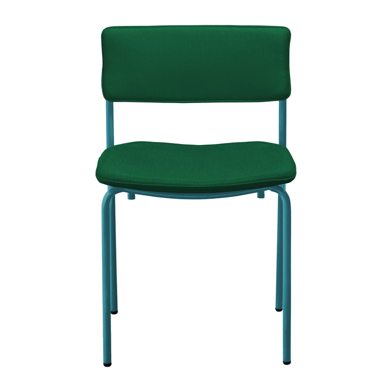 The Rachel Chair - Set of 2 - Bend Goods - Chairs - Black - Add Teal Seat Pad - HORNE
