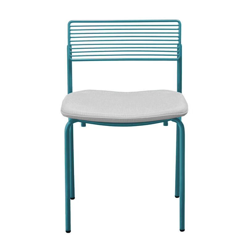 The Rachel Chair - Set of 2 - Bend Goods - Chairs - Black - Add Teal Seat Pad - HORNE