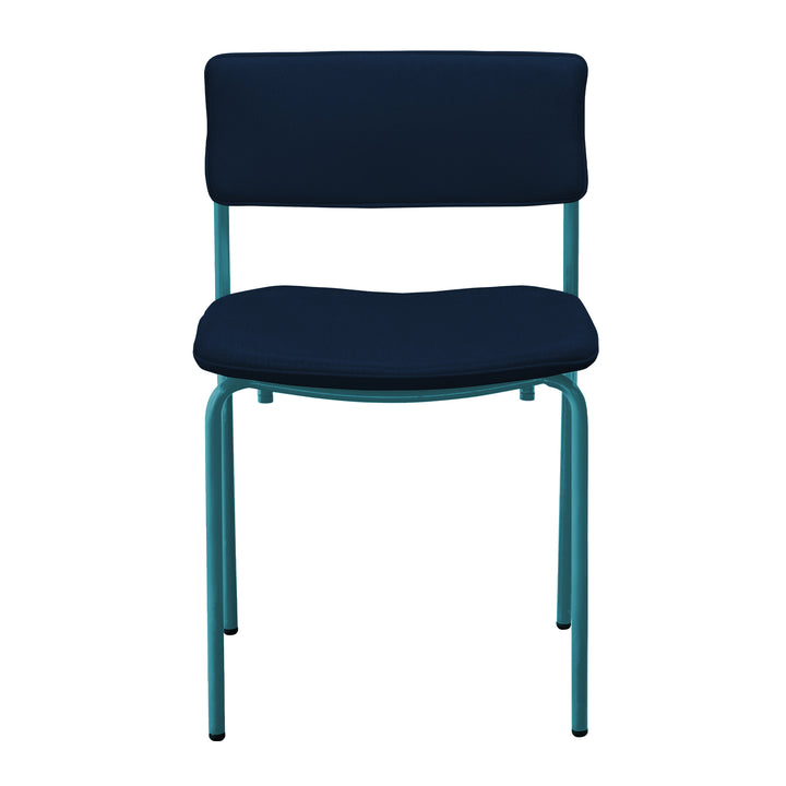 The Rachel Chair - Set of 2 - Bend Goods - Chairs - Peacock Blue - Add Navy Bikini Pad - HORNE