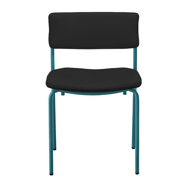 The Rachel Chair - Set of 2 - Bend Goods - Chairs - Peacock Blue - Add Black Bikini Pad - HORNE