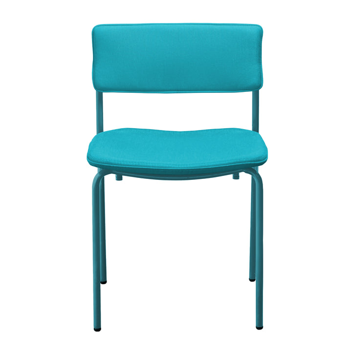 The Rachel Chair - Set of 2 - Bend Goods - Chairs - Peacock Blue - Add Teal Bikini Pad - HORNE