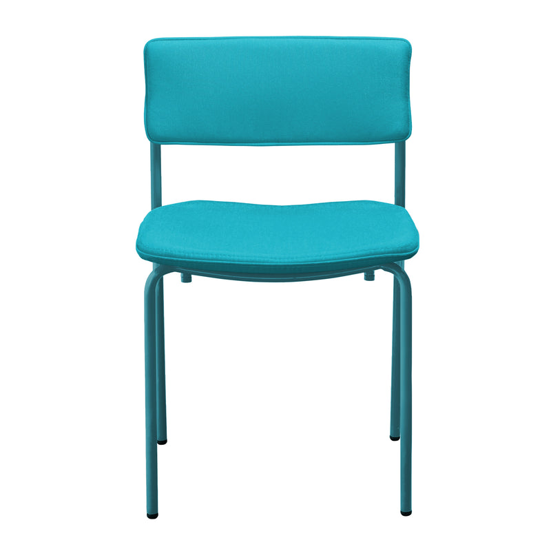 The Rachel Chair - Set of 2 - Bend Goods - Chairs - Black - Add Teal Seat Pad - HORNE