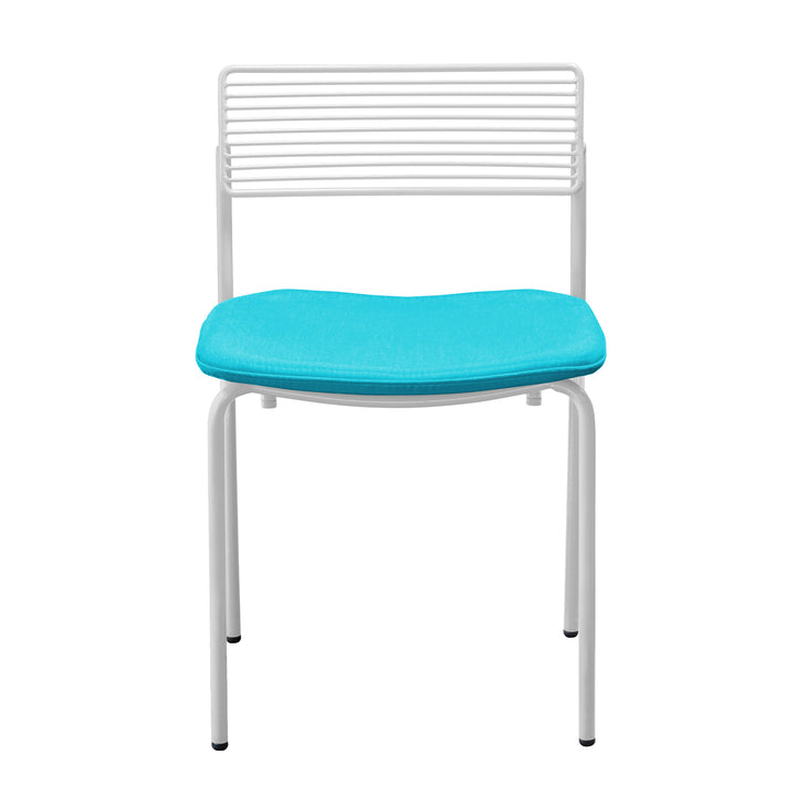 The Rachel Chair - Set of 2 - Bend Goods - Chairs - White - Add Aruba Seat Pad - HORNE