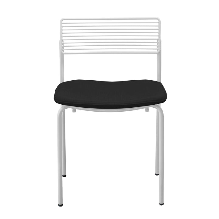 The Rachel Chair - Set of 2 - Bend Goods - Chairs - White - Add Black Seat Pad - HORNE