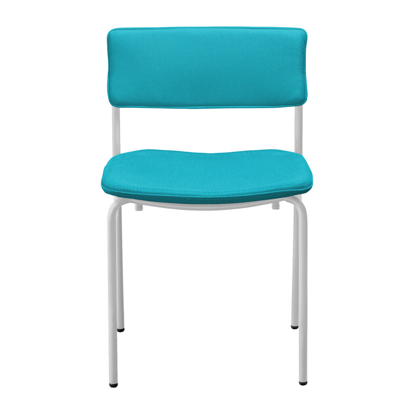 The Rachel Chair - Set of 2 - Bend Goods - Chairs - Black - Add Teal Seat Pad - HORNE