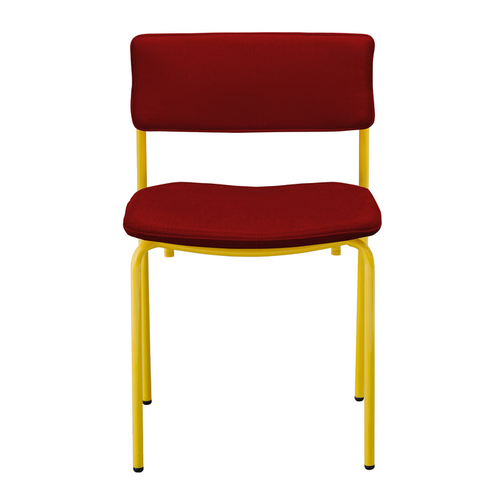 The Rachel Chair - Set of 2 - Bend Goods - Chairs - Yellow - Add Burgundy Bikini Pad - HORNE